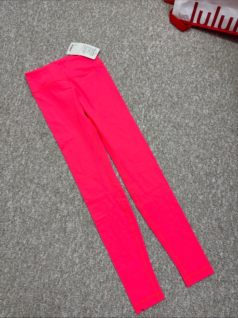 lululemon athletica Neon Pink Active Leggings